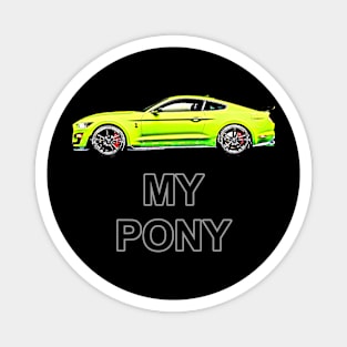 My Pony CZ Magnet